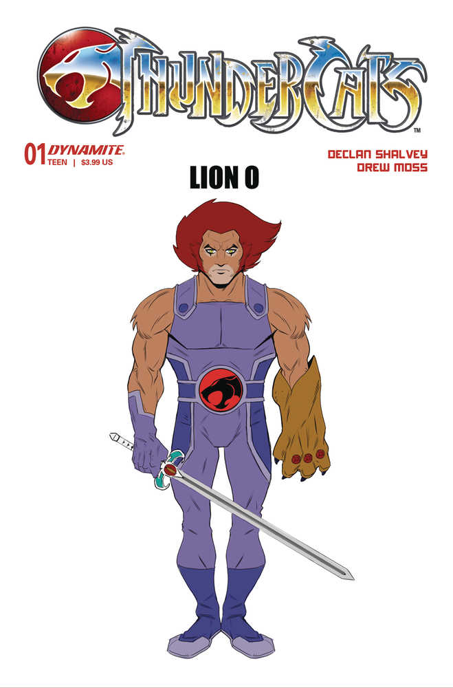 Thundercats #1 Cover P 10 Copy Variant Edition Moss Lion O Design Origina - gabescaveccc