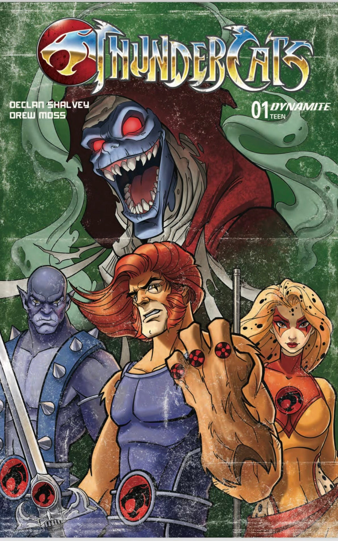 Thundercats #1 Gabe's Cave Exclusive Distressed Cover by Peter Smith - gabescaveccc