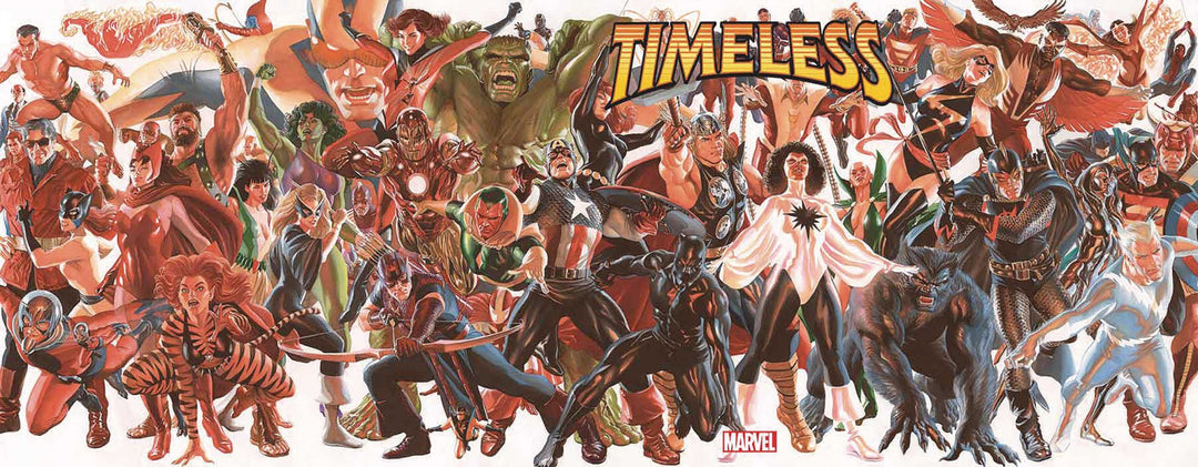 Timeless #1 Alex Ross Wraparound Gatefold Variant - gabescaveccc