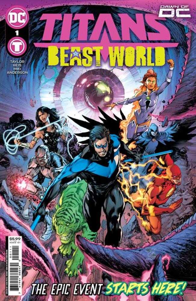 Titans Beast World #1 (Of 6) Cover A Ivan Reis & Danny Miki - gabescaveccc