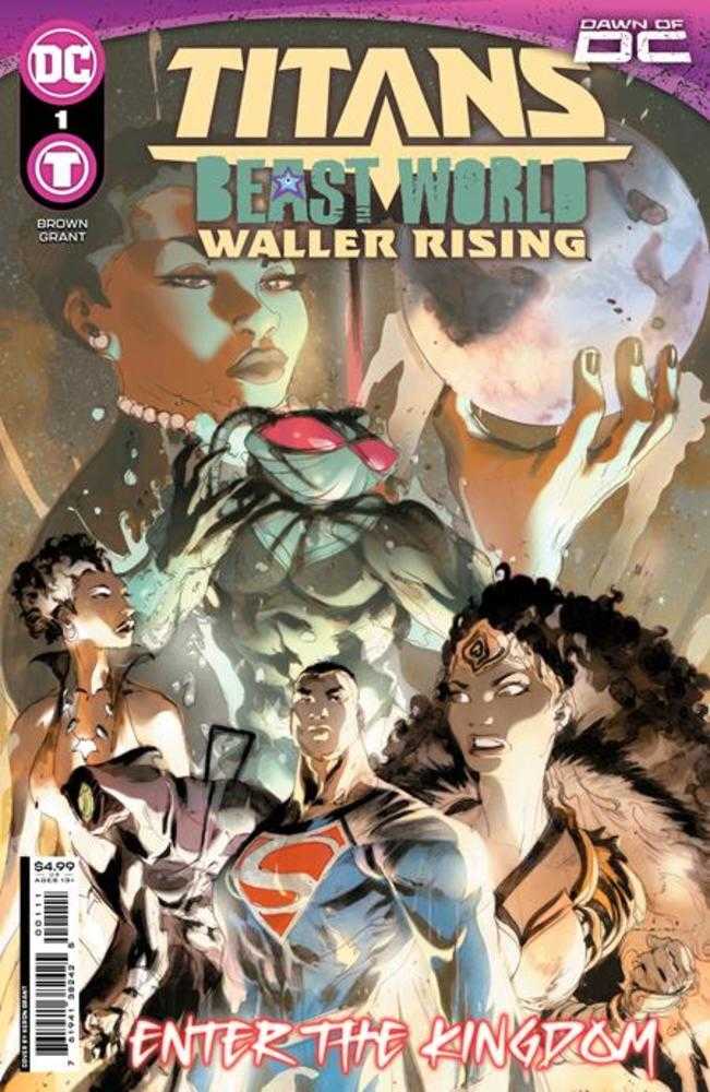Titans Beast World Waller Rising #1 (One Shot) Cover A Keron Grant - gabescaveccc