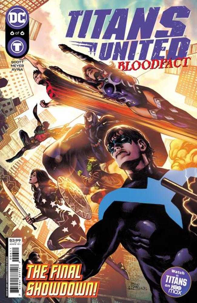 Titans United Bloodpact #6 (Of 6) Cover A Eddy Barrows - gabescaveccc