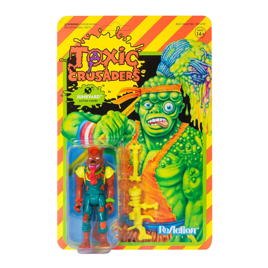 Toxic Crusaders Junkyard 3/4-Inch ReAction Figure - gabescaveccc