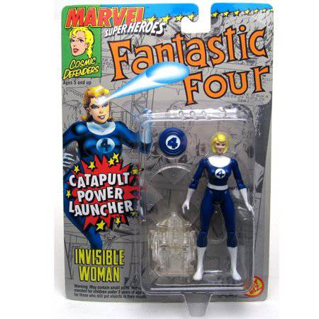Toy Biz Marvel Super Heroes Fantastic Four Invisible Woman Action Figure Inches - gabescaveccc