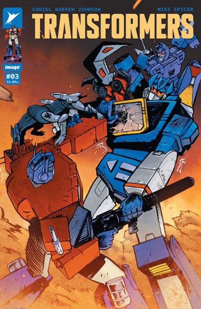 Transformers #3 Cover A Warren Johnson & Spicer - gabescaveccc