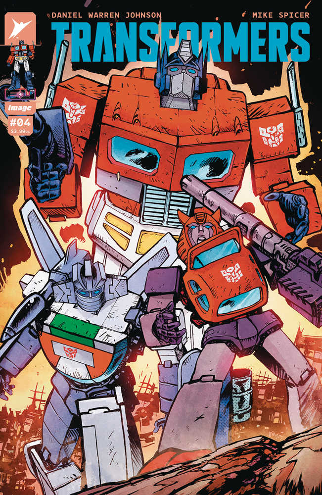 Transformers #4 Cover A Daniel Warren Johnson & Mike Spicer - gabescaveccc