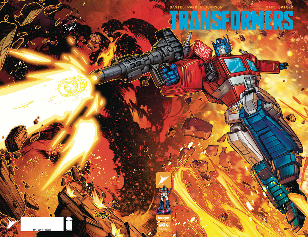 Transformers #4 Cover B Jonboy Meyers Wraparound Variant - gabescaveccc