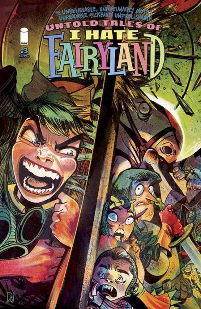 Unbelievable Unfortunately Mostly Unreadable And Nearly Unpublishable Untold Tales Of I Hate Fairyland #3 (Of 5) Mike Del Mundo - gabescaveccc