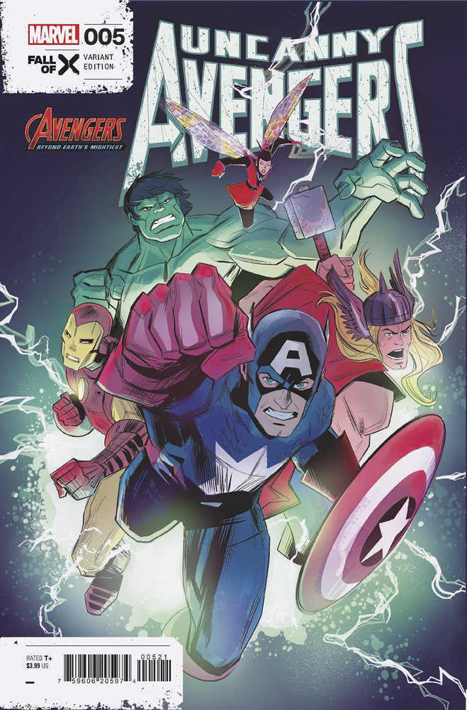 Uncanny Avengers #5 Nik Virella Avengers 60th Variant [Fall] - gabescaveccc