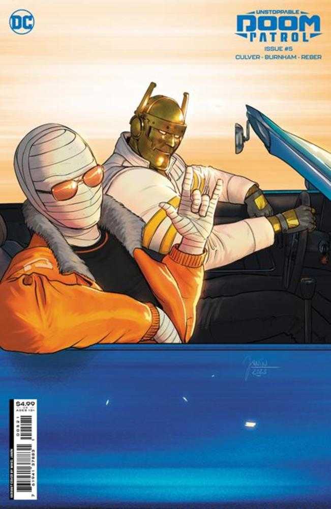 Unstoppable Doom Patrol #5 (Of 7) Cover B Mikel Janin Card Stock Variant - gabescaveccc