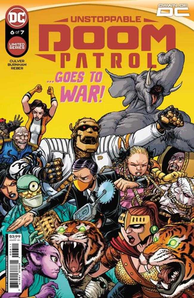 Unstoppable Doom Patrol #6 (Of 7) Cover A Chris Burnham - gabescaveccc