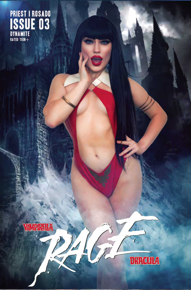 Vampirella Dracula Rage #3 Cover E Cosplay - gabescaveccc
