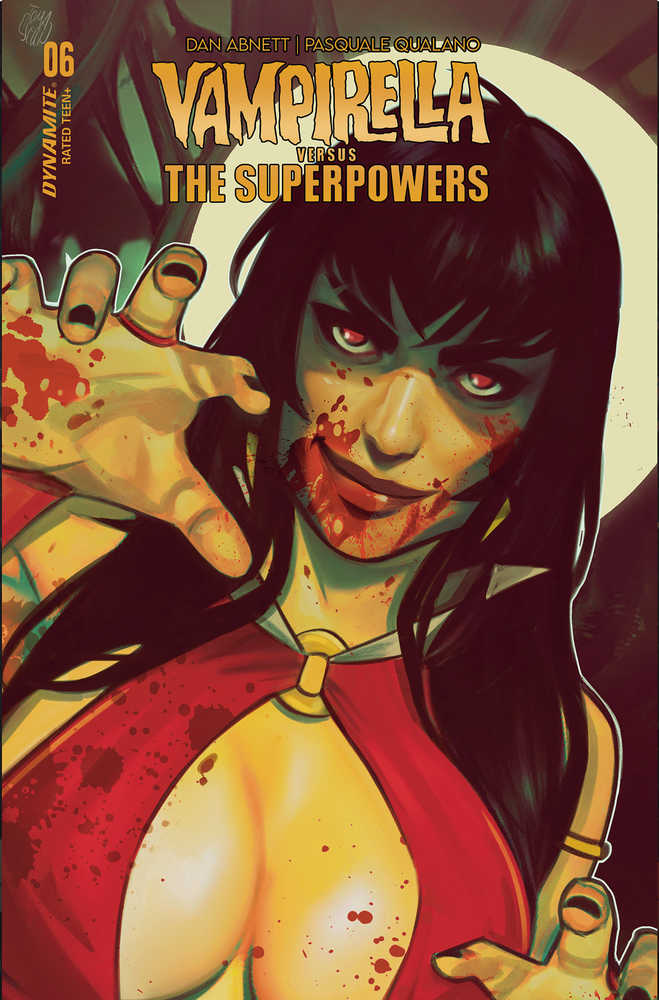 Vampirella vs Superpowers #6 Cover D Tomaselli - gabescaveccc