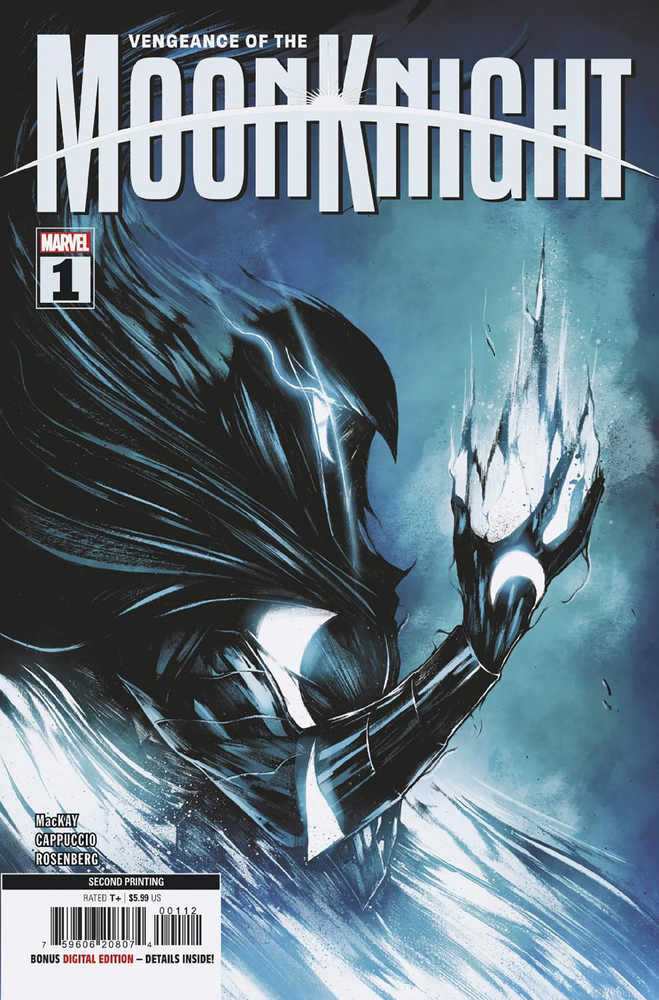 Vengeance Of The Moon Knight #1 2nd Print Cappuccio Variant - gabescaveccc