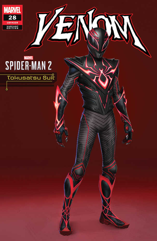 Venom #28 Tokusatsu Suit Spider-Man 2 Variant - gabescaveccc