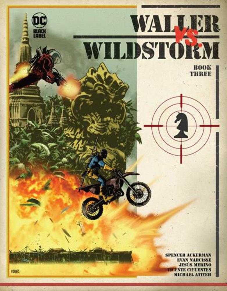 Waller vs Wildstorm #3 (Of 4) Cover A Jorge Fornes (Mature) - gabescaveccc