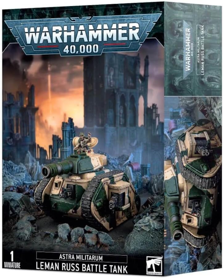 Warhammer 40K: Astra Militarum - Leman Russ Battle Tank - gabescaveccc