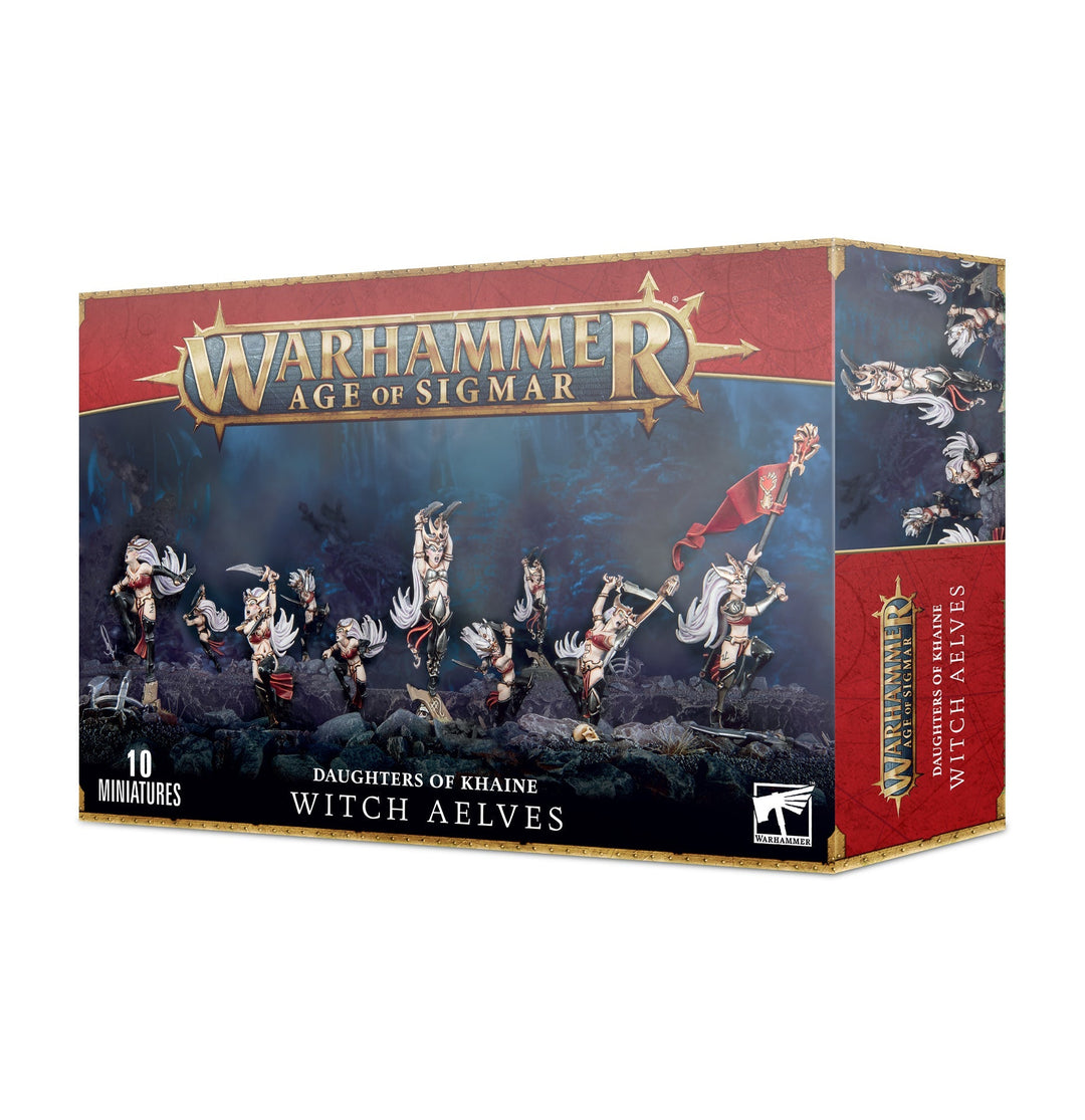 Warhammer: Age of Sigmar Daughters of Khaine: Witch Aelves/Sisters of Slaughter - gabescaveccc