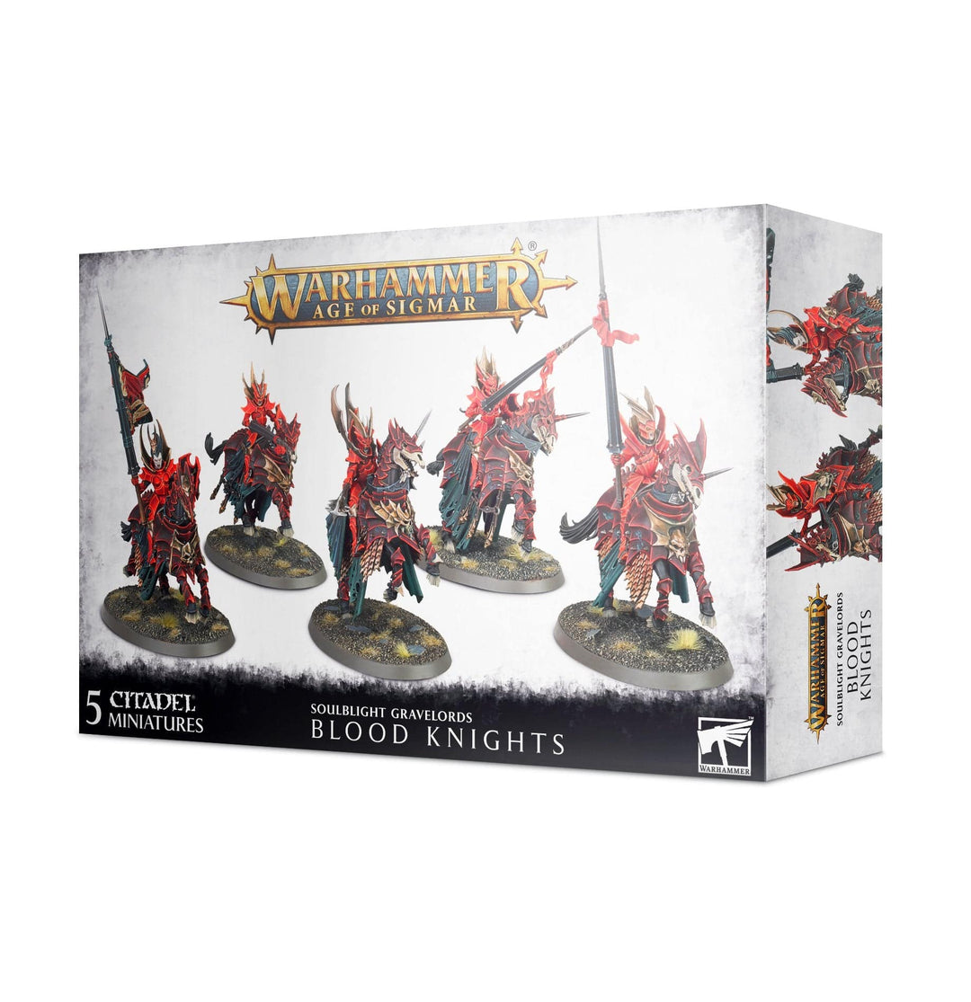 WH-AOS Soulblight Gravelords Blood Knights - gabescaveccc