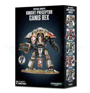 WH40K Imperial Knights Knight Preceptor Canis Rex - gabescaveccc