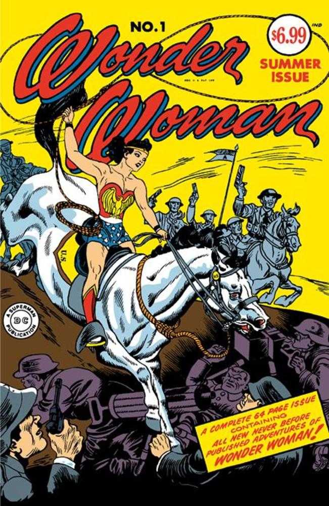 Wonder Woman #1 (1942) Facsimile Edition Cover A Harry G Peter - gabescaveccc