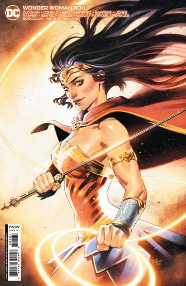 Wonder Woman #800 Cover E Belen Ortega Card Stock Variant - gabescaveccc