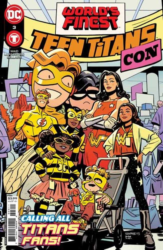 Worlds Finest Teen Titans #3 (Of 6) Cover A Chris Samnee & Mat Lopes - gabescaveccc