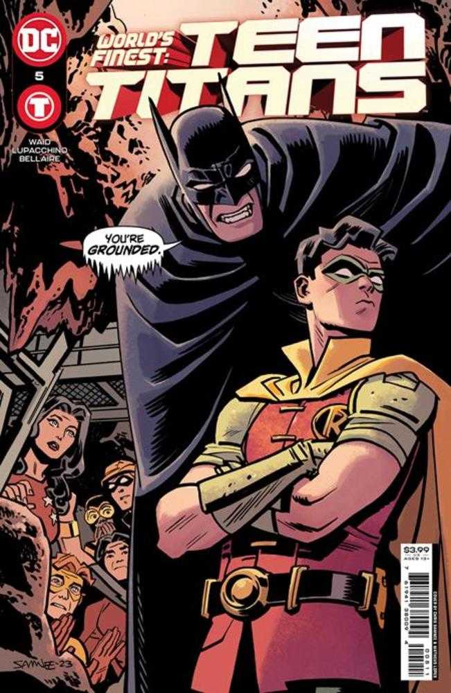 Worlds Finest Teen Titans #5 (Of 6) Cover A Chris Samnee - gabescaveccc