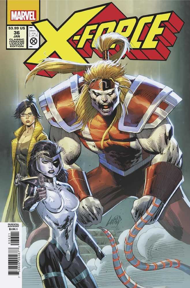 X-Force #36 Liefeld Classic Homage Variant - gabescaveccc