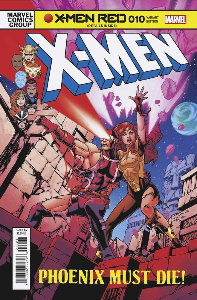 X-Men Red #10 Dauterman Classic Homage Variant - gabescaveccc