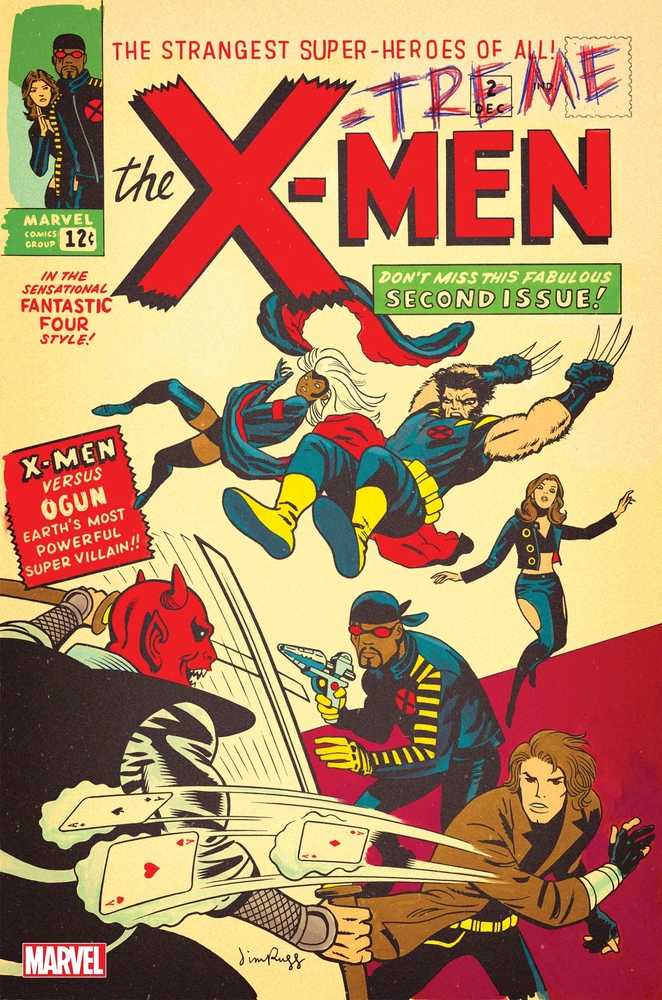 X-Treme X-Men #2 (Of 5) Rugg Homage Variant - gabescaveccc